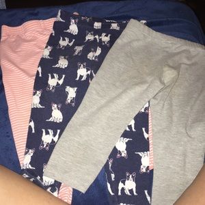 3 pairs of leggings 18 months